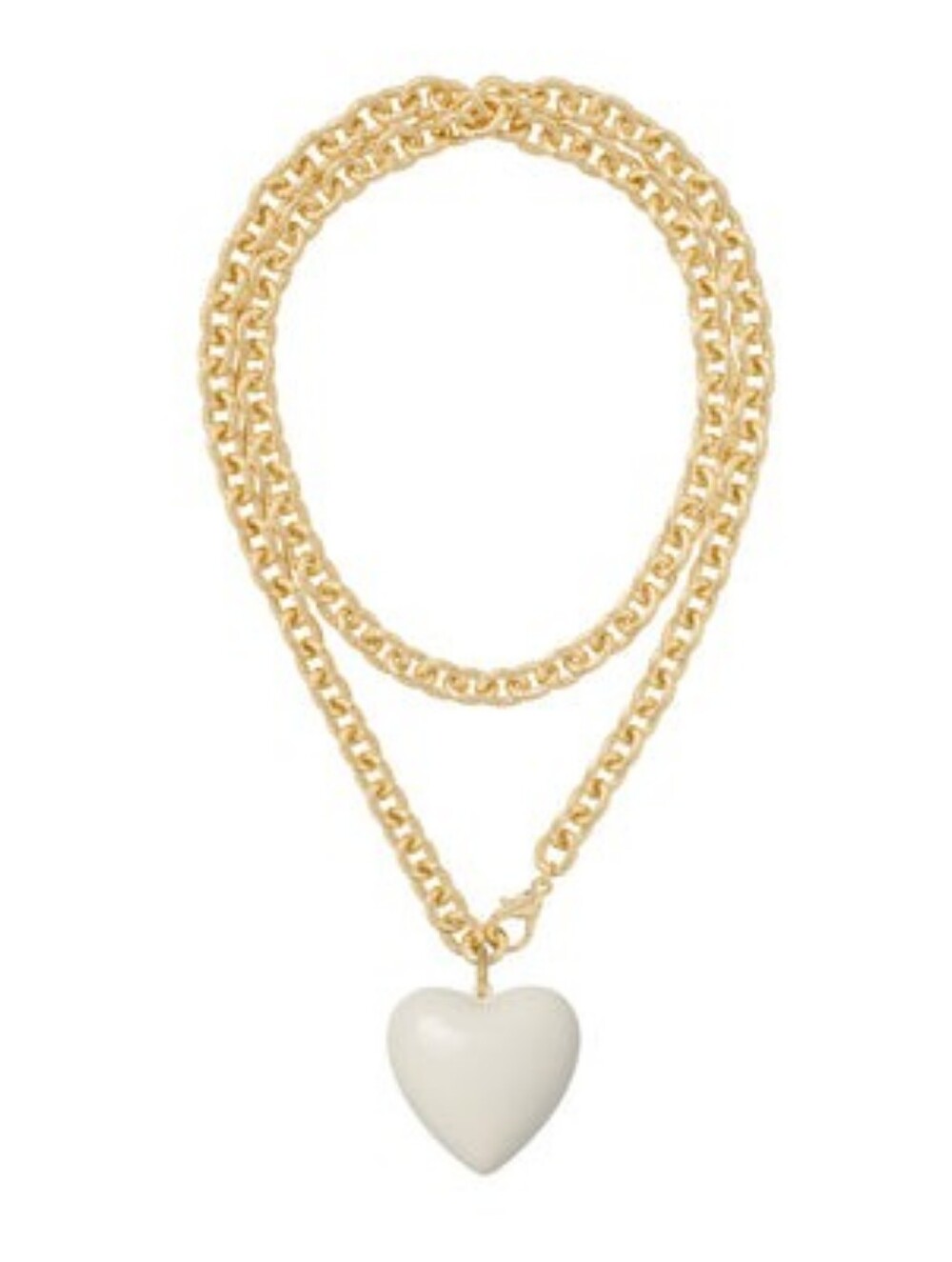 Roxanne Assoulin The Big Puffy Heart Charm Necklace